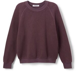 perfectwhitetee Ziggy Inside out Fleece Sweatshirt